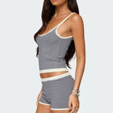 Saylor Striped Knit Tank Top