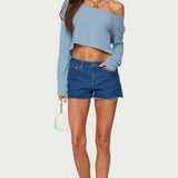 Cropped Off Shoulder Top