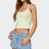 Roya Layered Halter Tank Top