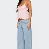 Halsey Ruffle Tank Top