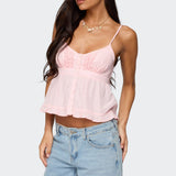 Halsey Ruffle Tank Top