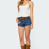 Kelli Floral Babydoll Tank Top