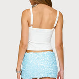 Karin Cut Out Ribbed Tank Top