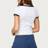 Santa Monica V Neck T Shirt