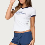 Santa Monica V Neck T Shirt