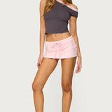 Bayside Slitted Micro Skort
