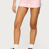 Bayside Slitted Micro Skort