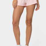 Irene Low Rise Pointelle Micro Shorts