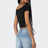 Alexandera Boat Neck Top