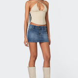 Lou Crossover Beaded Corset