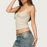 Lian Twist Front Tube Top