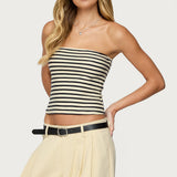 Odora Striped Tube Top