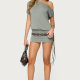 Sevie Off Shoulder Mini Dress