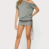 Sevie Off Shoulder Mini Dress