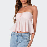 Starfish Strapless Top