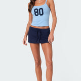 Bayside Slitted Micro Skort