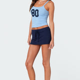 Bayside Slitted Micro Skort