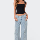 Marcella Wide Strap Corset