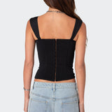 Marcella Wide Strap Corset