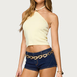 Hollis Knit Halter Top