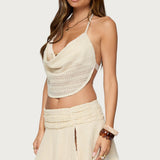 Anja Backless Layered Bra Top