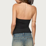 Belinda Asymmetric Tube Top