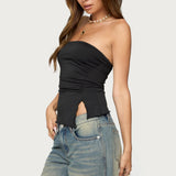 Belinda Asymmetric Tube Top
