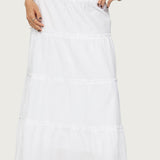 Petite Charlotte Tiered Maxi Skirt