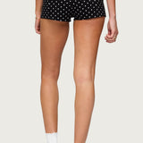 Twyla Polka Dot Stretch Shorts