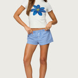 Marelle Flower Graphic T Shirt