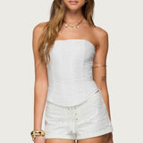 Hadar Linen Look Corset