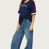 Australia 96 Contrast Oversized T Shirt