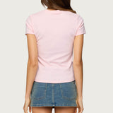 Narla Leopard Star T Shirt
