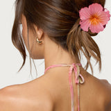 Hibiscus Flower Claw Clip