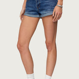 Rylin Low-Rise Denim Shorts
