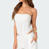 Arya Linen Look Corset