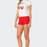 Cherry Heart T Shirt
