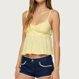 Halsey Ruffle Tank Top