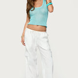 Eleora Sequin Knit Tank Top