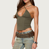 Lou Crossover Beaded Corset