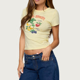 Local Market Graphic T Shirt