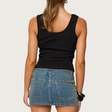 Beach Babe Scoop Tank Top