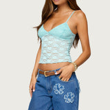 Eira Sheer Lace Tank Top