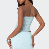 Vega Sheer Mesh Corset