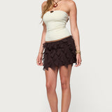 Chrystal Cut Out Tube Top