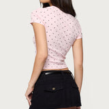Lorenzo Polka Dot T Shirt