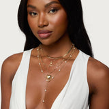 Major Love Heart Layered Necklace
