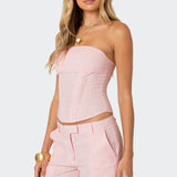 Arya Linen Look Corset