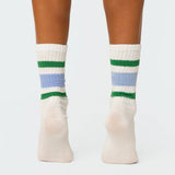 Triple Striped Socks