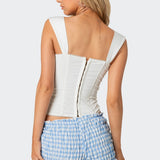 Marcella Wide Strap Corset